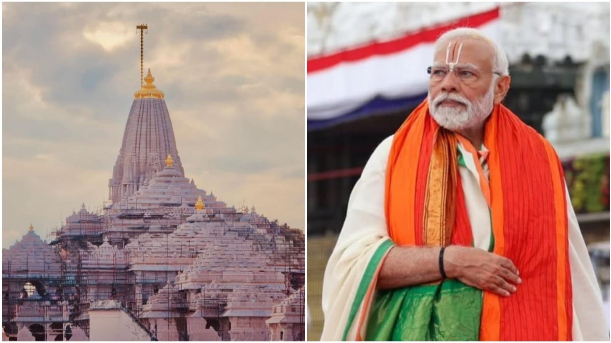 पीएम मोदी,  मोहन भागवत,  अयोध्या राम मंदिर, भगवा धर्म ध्वज, राम मंदिर उत्सव, अयोध्या राम मंदिर के शिखर पर भगवा ध्वज आरोहण समारोह,  प्रधानमंत्री मोदी और मोहन भागवत की मौजूदगी में राम मंदिर उत्सव, अयोध्या में भगवा धर्म ध्वज फहराने का धार्मिक महत्व, हिंदू समाज में राम मंदिर निर्माण पूर्णता समारोह का प्रभाव, अयोध्या ध्वज आरोहण में संतों और श्रद्धालुओं की भागीदारी